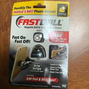 Magnetic Phone Mount As seen on TV FASTBALL New in Package